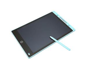 Tablero de Iluminación de Dibujo Electrónico Protección Ojos Reutilizable LCD Ligero a Prueba Golpes 10 Pulgadas Colorido (Cielo Azul)