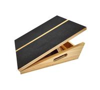 Tablero de inclinación de madera - Cortadora de terneros | Squillas portátiles Wedge | Plataforma de estiramiento de pie ajustable | Cortadora de fascitis plantar de ahorro de espacio | Equipo de ejer