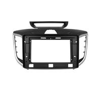 Tablero de Instrumentos estéreo para Hyundai Ix25 para Creta 2014-2019 9 10 Pulgada Coche Radio Android Mp5 Jugador Marco 2 DIN Unidad Principal Fascia Estéreo Panel(Frame-10 Inch)