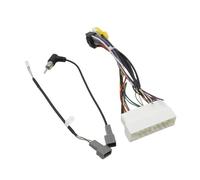 Tablero de Instrumentos estéreo para Hyundai para Tucson 2015 2016 2017 2018 9 Pulgada Coche Fascia Radio Pane Instalación Adaptador Bezel Consola Placa Salpicadero Kit(Cable de alimentación)