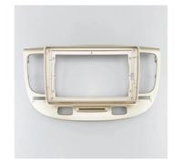 Tablero de Instrumentos estéreo para Kia para Rio 3 para Morning 2005 2006 2007 9 Pulgadas Coche Marco Adaptador Android Radio Audio Tablero Panel Fascias(Plata)