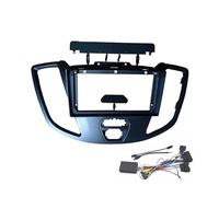 Tablero de Instrumentos estéreo para para Transit 2015-2018 9 Pulgadas Coche Radio Android MP5 Jugador Estéreo Carcasa Marco Fascia Tablero Cubierta(Cable de Marco Canbus)