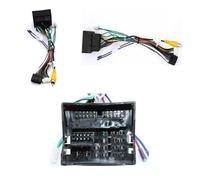 Tablero de Instrumentos estéreo para Skoda para Superb 2009-2013 10 Pulgadas Coche Radio Marco Kit Estéreo Panel Montaje Bisel Consola Central Soporte Fasia(Solo Cable)