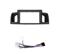Tablero de Instrumentos estéreo para Toyota para Corolla EX para Altis E120 E130 9 Pulgadas Marco Coche Fascia Adaptador Canbus Caja Decodificador Android Radio Tablero(Et 04-12 Gray)