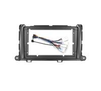 Tablero de Instrumentos estéreo para Toyota para Sienna 2010-2014 Tablero Marco Auto Audio Multimedia Estéreo 9 Pulgadas Interior Android Video DVD Reproductor(Frame Cable-Gray)