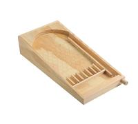 Tablero de juego de pinball DIY - Tablero de decisiones de inteligencia de madera maciza con canicas - Placa Galton grande