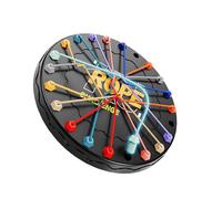 Tablero de juego familiar interactivo cuerdas de juguete rompecabezas juguetes para preescolar aprendizaje temprano capacidad cognitiva mejorar la lógica mentalidad coordinación mano rompecabezas