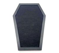 Tablero De Letras Ataúd Decoraciones Halloween Fieltro Para Mensajes Regalo Para Mujer Hombre Amigo Mensaje Halloween Ataúd Misterioso Fieltro Negro