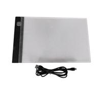 Tablero de luz de transferencia de bocetos, Black | Panel de rastreo portátil con brillo continuo, panel táctil lateral para artistas y estudiantes