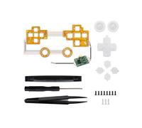 Tablero de Luz DIY de 6 Colores para Consola de Juegos para PS5, Kit LED con Almohadilla en D Luminosa, Botones Frontales (DTF) para Playstation5