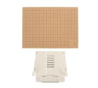 Tablero de macramé, ajustable de metal medición precisa de macramé soporte en relieve Métricas rejillas imperiales para pulsera planta colgante joyería fabricación