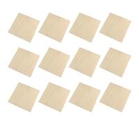 Tablero De Madera Artesanal - Hojas De Tallado Liso, Rebanadas De Madera Ligeras | Conjunto De Material De Corte De Precisión, Paneles De Arte Limpios Para La Ingeniería Del Tallo Escolar Para