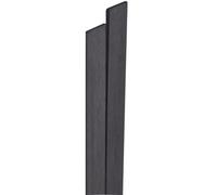Tablero de Material de fibra de carbono de 2 uds, placa de fibra de carbono negra de 500mm de largo, placa laminada de fibra de carbono 3k de 0,5mm a 6mm de espesor(6.0x30.0x500mm)