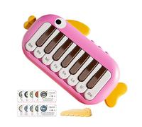 Tablero de melodía Digital portátil: Instrumento de Teclado Compacto para Viajes, Almohadilla para los Dedos con Respuesta táctil | Música educativa para Principiantes , Ajuste listos para el