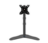 Tablero de Mesa Ajustable en Altura con Cambio Pantalla Horizontal y Vertical, Base TV sobremesa Que Puede Girar 360° a la Izquierda a Derecha, Hermoso