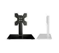 Tablero de Mesa Ajustable en Altura con Vidrio Templado, Base TV for televisores/monitores LED 19 a 32 Pulgadas, VESA máx. 200 x mm, Hermoso Paisaje