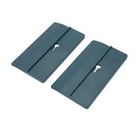 Tablero de montaje de techo ABS, paquete de 2, herramienta de soporte de paneles de yeso para decoración del hogar y trabajos de instalación, tamaño 15x8cm