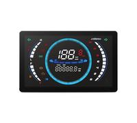 Tablero De Moto, Velocímetro LCD, Panel Digital, Odómetro Universal Para 12V Odómetro(Only Gauge)