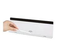 Tablero De Notas Para Monitor De Computadora - Organizador De Montaje En Panel Acrílico De 26 Cm | Soporte Para Notas Adhesivas, Organizador De Mensajes Con Paneles Laterales Para Pantalla De