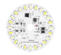 Tablero de Panel de Lámpara LED Alto Brillo 12W 24LED Fuente de Luz Controlador Remoto Luces Solares Luces de Jardín