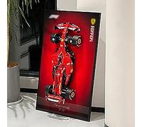 Tablero de pared para Le*go Technic Ferrari SF-24 F-1 42207, compatible con Lego Mercedes F1, ideas Gerat para entusiastas del montaje en pared de coche Lego, solo tablero de pared