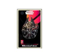 Tablero de pared para Lego 75389 Millennium Falcon - Soporte de pared para montaje en pared para juego de construcción de coches de carreras, regalo ideal para entusiastas de las modelos, 50 x 80 cm