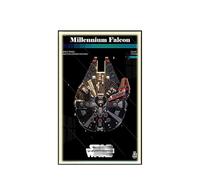 Tablero de pared para Lego 75389 Millennium Falcon - Soporte de pared para montaje en pared para juego de construcción de coches de carreras, regalo ideal para entusiastas de las modelos, 50 x 80 cm