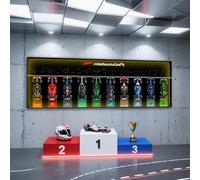 Tablero de pared para Lego 77242-77252 F1 Racing Car - Soporte de pared para montaje en pared, marco de montaje en pared para juego de construcción de carreras, gran regalo para entusiastas de los