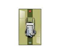 Tablero de pared para Lego Technic 42110, ideas de regalo para adultos, panel de pared de exhibición, marco de fotos decorativo de pared, tablero de fondo, 50 x 80 cm, solo tablero de pared (B)