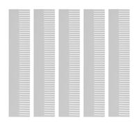 Tablero de partición de 5 piezas, separador de cajones ajustable, organizador de separadores para cajones de armario, ropa interior, calcetines, separador de armario