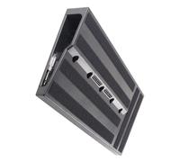 Tablero de pedal de guitarra para profesionales, compacto y ligero con poder oculto para organización de efectos, tablero de pedal de efecto guitarra portátil