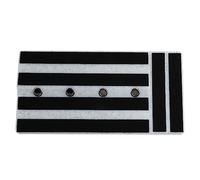 Tablero de Pedales de Efecto de Guitarra de Gran Tamao, Conecte Varios Pedales con Buen Material de PE, para Rendimiento (Mrmol negro