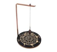 Tablero de péndulo - Adivinación Péndulo, Péndulo Tabla | Estera de péndulo, conjunto de adivinación de péndulo, tabla decorativa de radización, tabla de adivinación de madera en el ritmo
