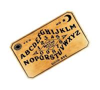 Tablero de péndulo para adivinación, tablero de ouija con mensaje metafísico | Tablero de péndulo de madera y bruja, tablero portátil divertido para adivinación, meditación