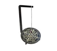 Tablero de péndulo, péndulo espiritual, tablero ouija, para herramientas de bruja, trabajo energético, limpieza espiritual, sala de meditación, lectura de tarot, arreglo de altar (A)