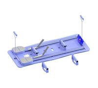 Tablero de Pilates para el hogar, tablero deslizante de Pilates | Equipo de entrenamiento abdominal, equipo de transmisión en casa plegable con rodillos versátiles para dar forma a todo el cuerno
