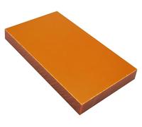 Tablero de placa hoja reslaminada, plana resina fenólica baquelita, 150x100mm espesor, 8-20mm, paquete 3(20mm)