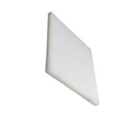 Tablero de plastico 4 placas planas de nailon PA6 plástico, cuadradas o rectangulares, extruidas, 100 x mm 150 for maquinaria(White,100x100x4mm)