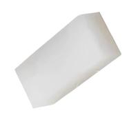 Tablero de plastico 4 placas planas de nailon PA6 plástico, cuadradas o rectangulares, extruidas, 100 x mm 150 for maquinaria(White,100x150x3mm)