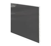 Tablero de Plástico UPVC, El Múltiplo Gris Del Tablero Sólido PVC Clasifica 4m M for Las Muestras De Publicidad(250mm x 250mm)