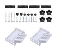 Tablero de plumas ajustable para aserrar mesa, enrutador, mesa, enrutador, valla, sierra, herramientas de carpintería, accesorios para aumentar el juego de tablas de plumas ajustables