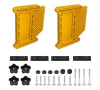 Tablero de plumas ajustable para aserrar mesa, enrutador, valla, sierra, herramientas de carpintería, accesorios de aumento de accesorios