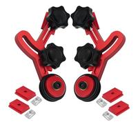 Tablero de plumas para sierra de mesa: alimentación de alta resistencia, rodillo guía de rodamiento de precisión con presión ajustable para un corte suave Cuerpo de ABS con diseño antideslizante Acces