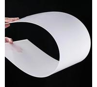 Tablero de polipropileno blanco - Láminas de plástico PP personalizables de 100 x 100 mm a 250 x 250 mm(8x200x400mm)