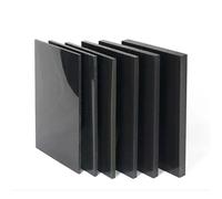 Tablero de polipropileno negro, lámina de plástico PP, placa de PP, espesor 3 mm-20 mm(100x100x12mm 1Pcs)