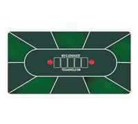 Tablero de póquer portátil, Colores de tapete póquer Texas Hold'em 004 003 001 006 Múltiples tamaños(001,180*90CM)