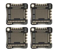Tablero de práctica de soldadura PCB de 4 piezas para manualidades de proyectos electrónicos de vuelo únicos, habilidades para mejorar