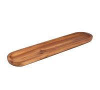 Tablero de presentación de madera - Servidor multipropósito de grano extendido, soporte para platos de comida natural | Queso Bocado dulce Entrada Pequeño con bayas Celebración Reunión Lugar
