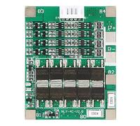 Tablero de protección de celda de iones de litio, 4S 50A Tablero de protección de batería de litio 3.7V Celda de iones de litio BMS Placa PCB Placa de protección de celda de iones de litio
