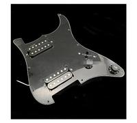 Tablero De Protección De Guitarra Eléctrica Doble Panel Doble De Guitarra Eléctrica Con Línea De Recogida Convertida En Un Conjunto Completo De Paneles (Color : Bk)